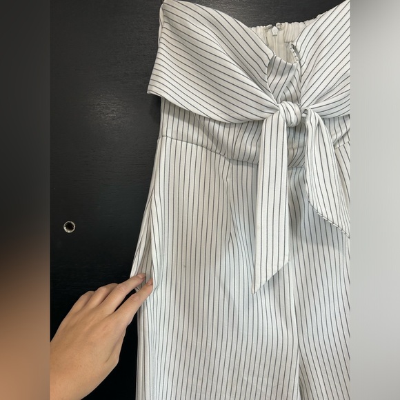 Pin Stripe Romper - Picture 3 of 7